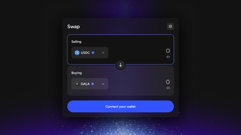 blurry photo of sunset over ocean with logo on top
